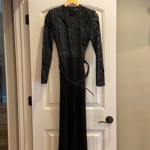 NWT Stunning mesh zebra jumpsuit